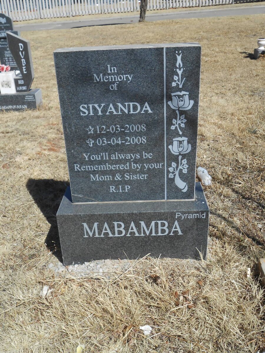 MABAMBA Siyanda 2008-2008