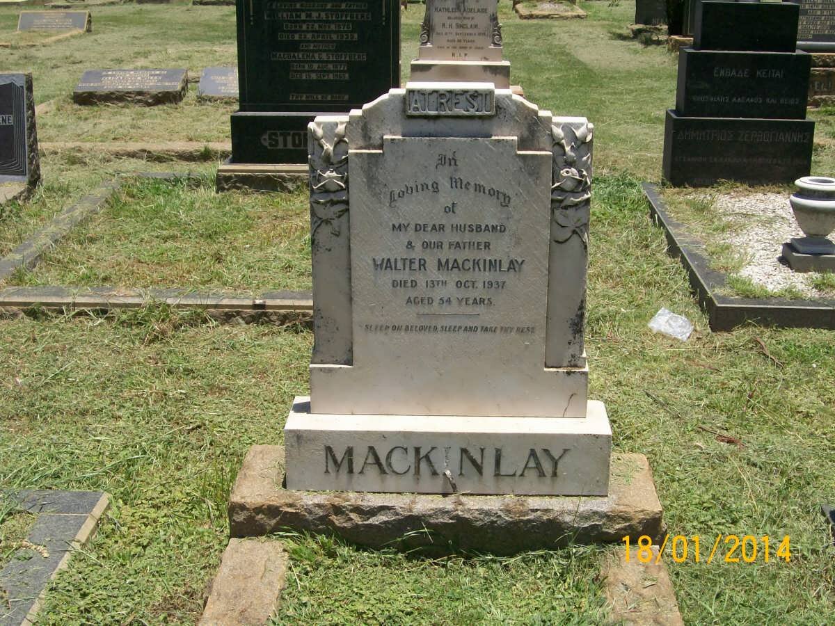 MACKINLAY Walter -1937