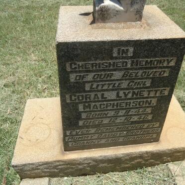 MacPHERSON Coral Lynette 1944-1946