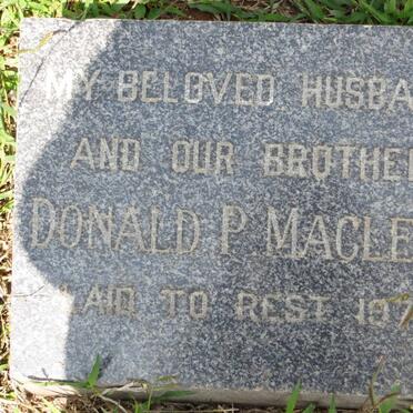 MACLEOD Donald P. -1976