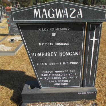 MAGWAZA Humphrey Bongani 1951-2002