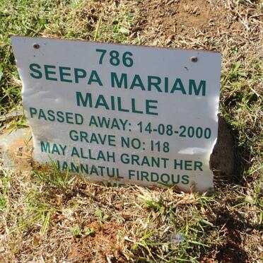 MAILLE SEEPA Mariam -2000