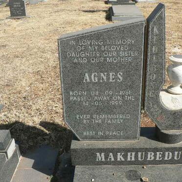 MAKHUBEDU Agnes Kedebone 1961-1999
