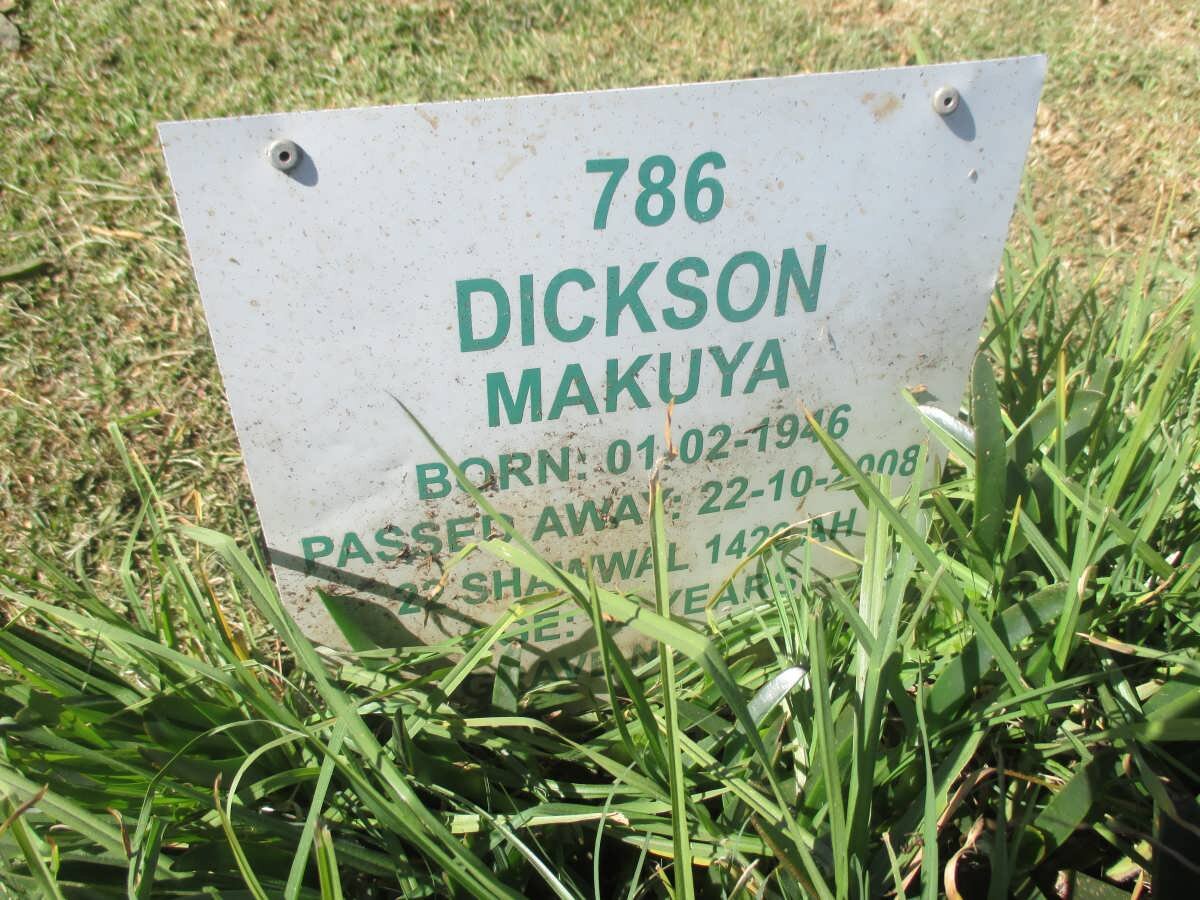 MAKUYA Dickson 1946-2008