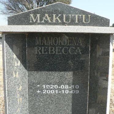 MAKUTU Mamokoena Rebecca 1920-2001