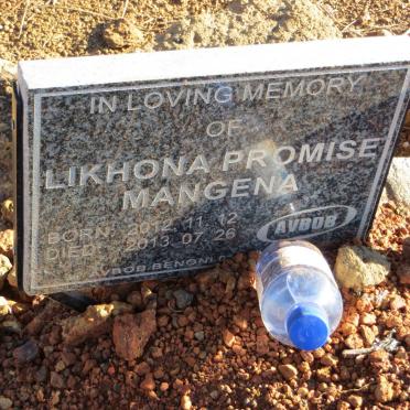 MANGENA Likhona Promise 2012-2013