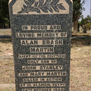 MARTIN Alan Brash -1942