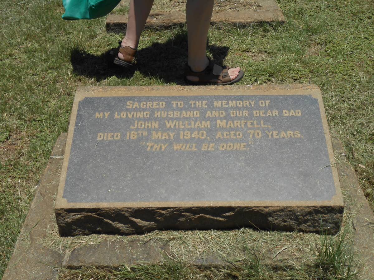 MARFELL John William -1940