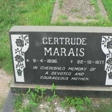 MARAIS Gertrude 1896-1977