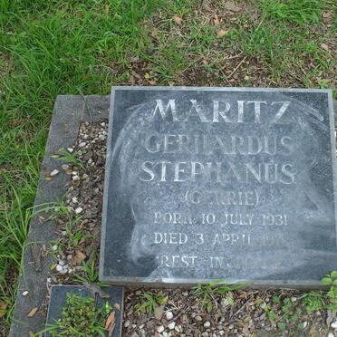 MARITZ Gerhardus Stephanus 1931-1978