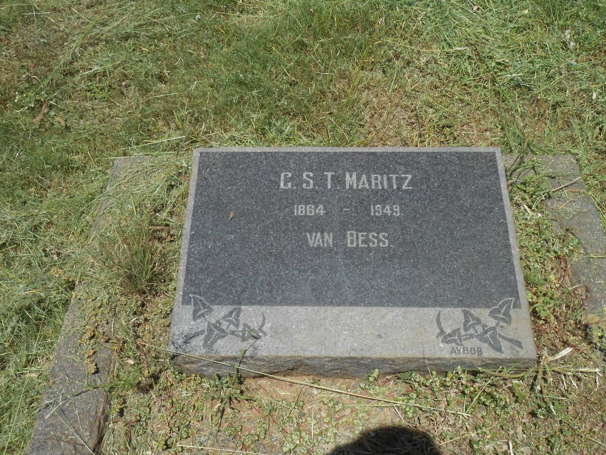 MARITZ G. S. T. 1884-1949