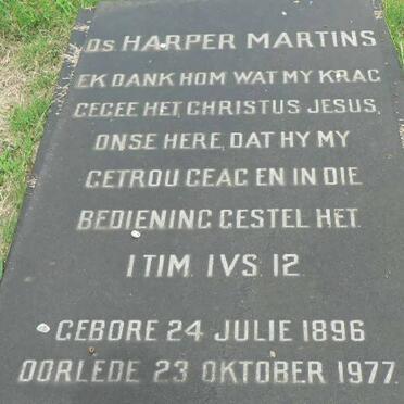 MARTINS Harper 1896-1977