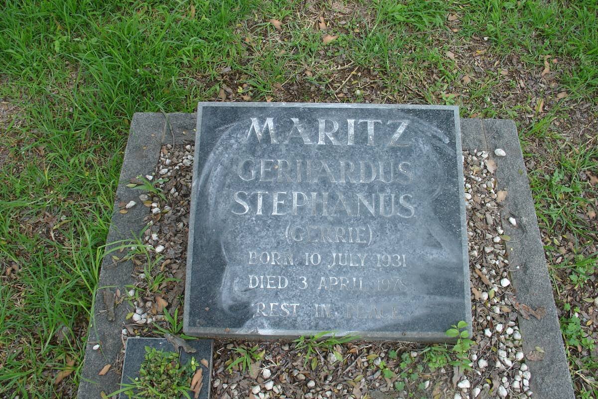 MARITZ Gerhardus Stephanus 1931-1978