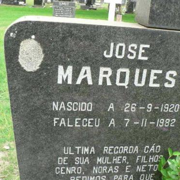 MARQUES Jose 1920-1982
