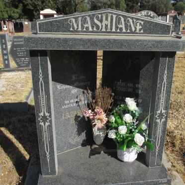 MASHIANE Lazarus N? 1936-2003