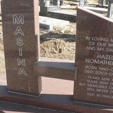 MASINA Hazel Nomathemba 1960-2003