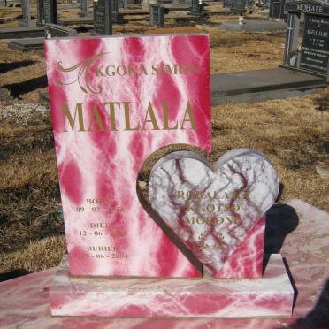 MATLALA Kgoka Simon 1956-2004