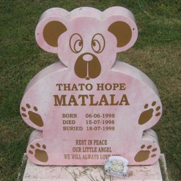 MATLALA Thato Hope 1998-1998