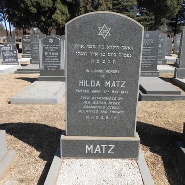 MATZ Hilda -1977