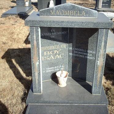 MAVIMBELA Boy Isaac 1940-2005