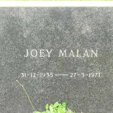 MALAN Joey 1935-1971