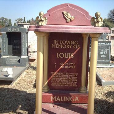 MALINGA Louis 1958-1998