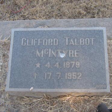 McINTYRE Clifford Talbot 1879-1952
