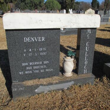 McCULLOCH Denver 1975-1997