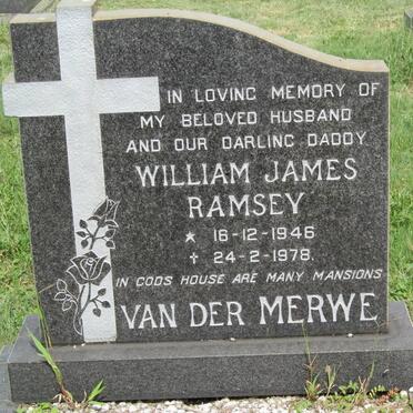 MERWE William James Ramsey, van der 1946-1978