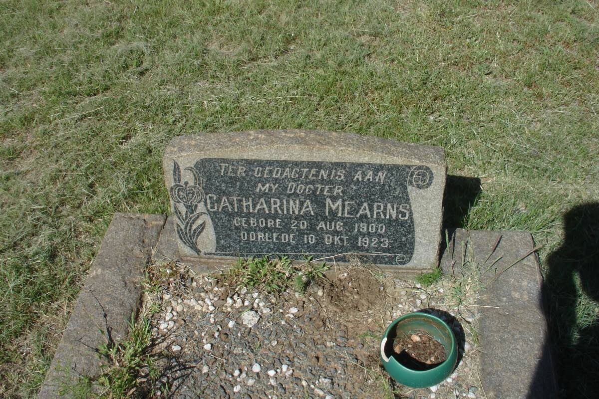 MEARNS Catharina 1900-1923