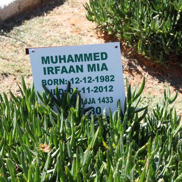 MIA Muhammed Irfaan 1982-2012