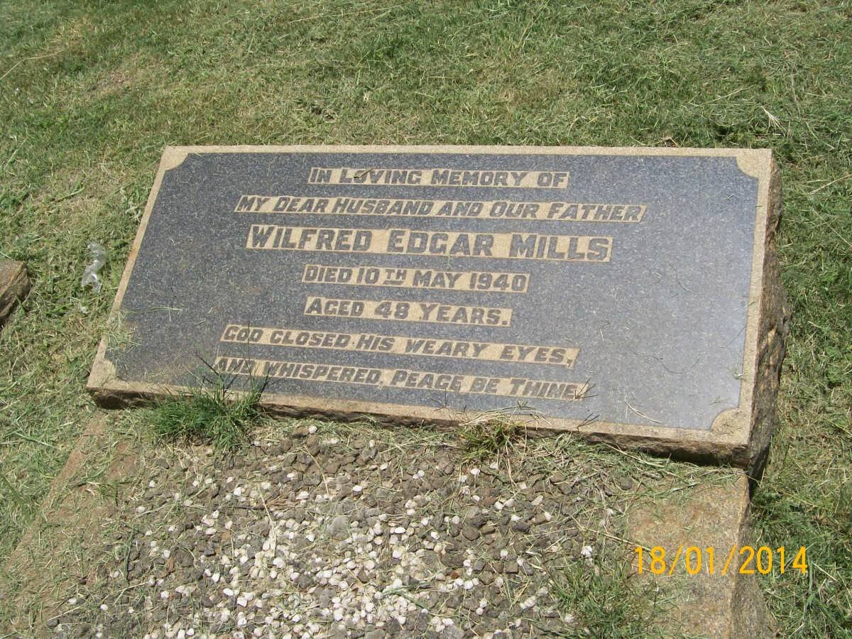 MILLS Wilfred Edgar -1940