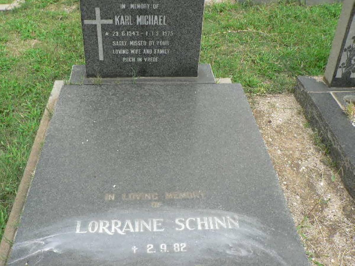 MICHAEL Karl 1943-1975  :: SCHINN Lorraine -1982