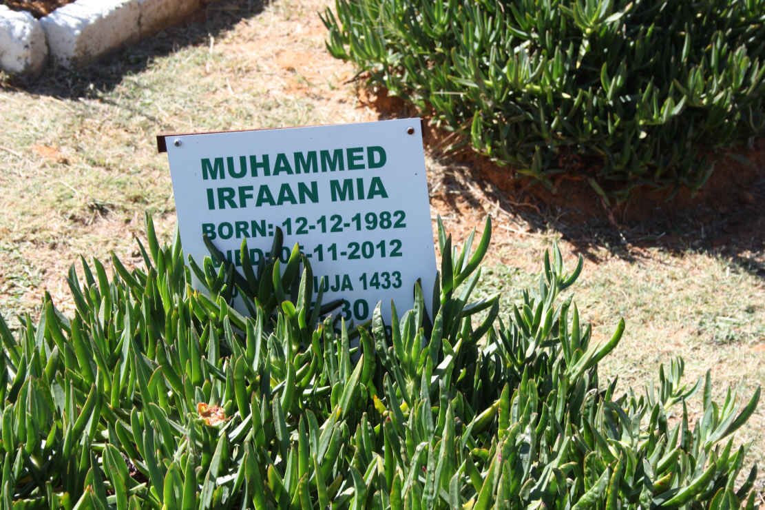 MIA Muhammed Irfaan 1982-2012