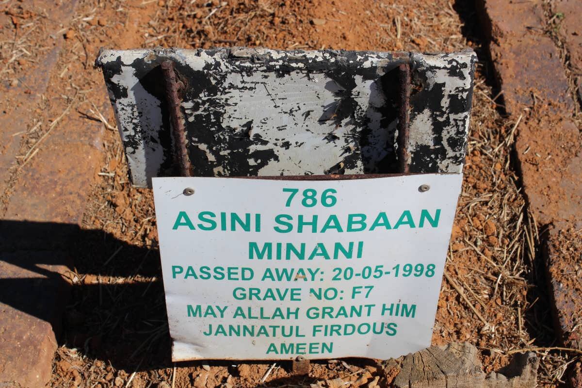 MINANI Asini Shabaan -1998