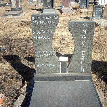 MNGOMEZULU Nomvula Grace 1956-2005