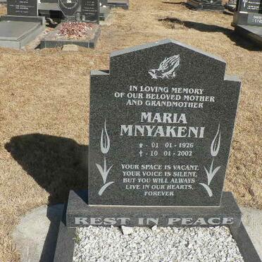 MNYAKENI Maria 1926-2002