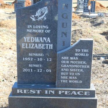 MNGUNI Yedwana Elizabeth 1952-2011