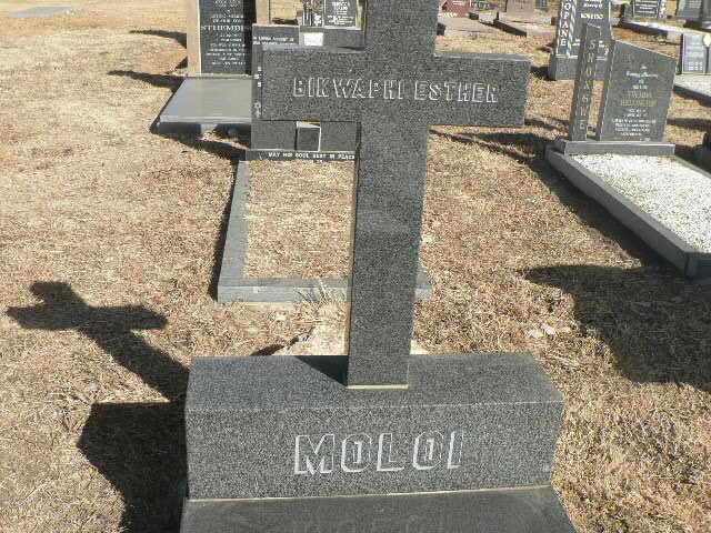 MOLOI Bikwaphi Esther