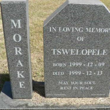 MORAKE Tswelopele 1999-1999