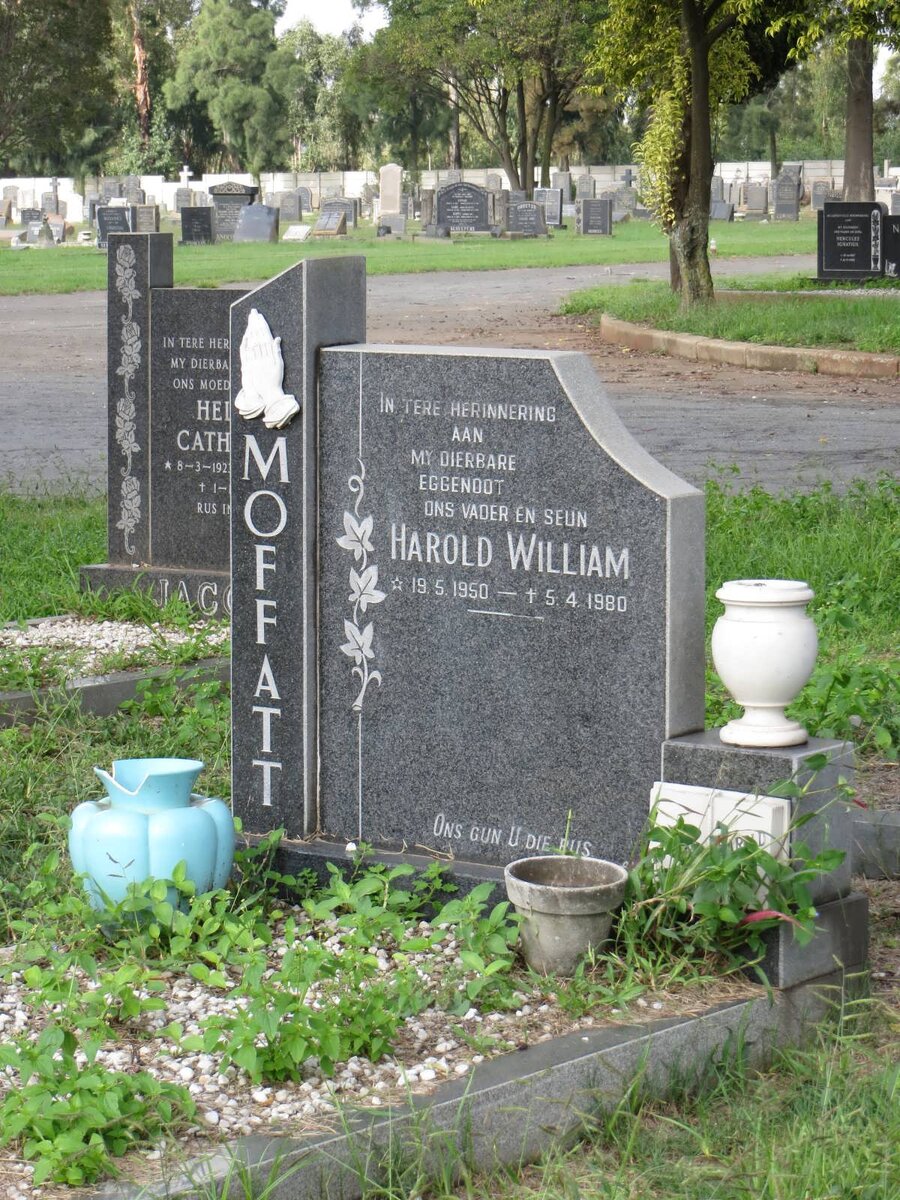 MOFFATT Harold William 1950-1980