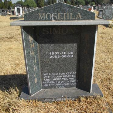 MOSEHLA Simon 1952-2008