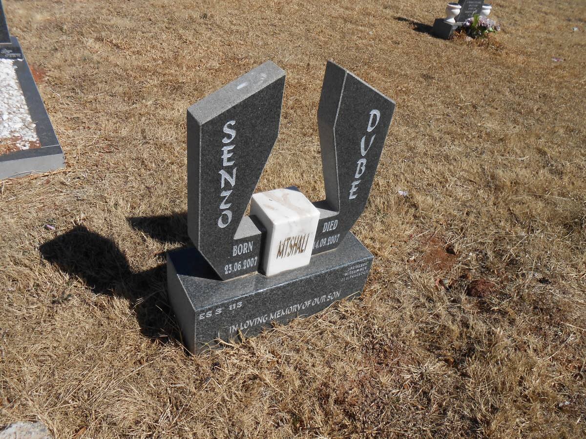 MTSHALI Senzo Dube 2007-2007