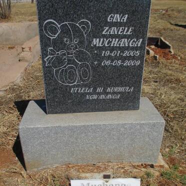 MUCHANGA Gina Zanele 2005-2009