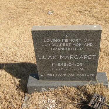 MULLER Lilian Margaret 1945-2002