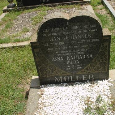 MÜLLER Jan Johannes 1911-1963 :: Anna Katharina Hilda 1952-2002