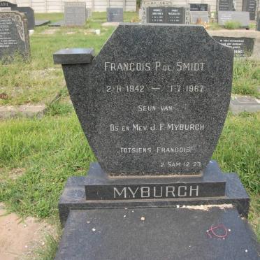 MYBURGH Francois P. de Smidt 1942-1967