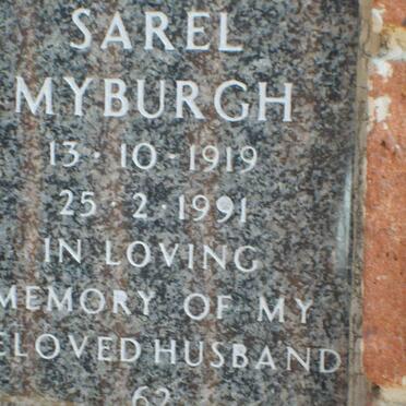 MYBURGH Sarel 1919-1991