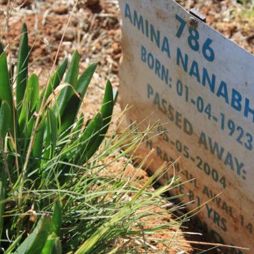 NANABHAY Amina 1923-2004