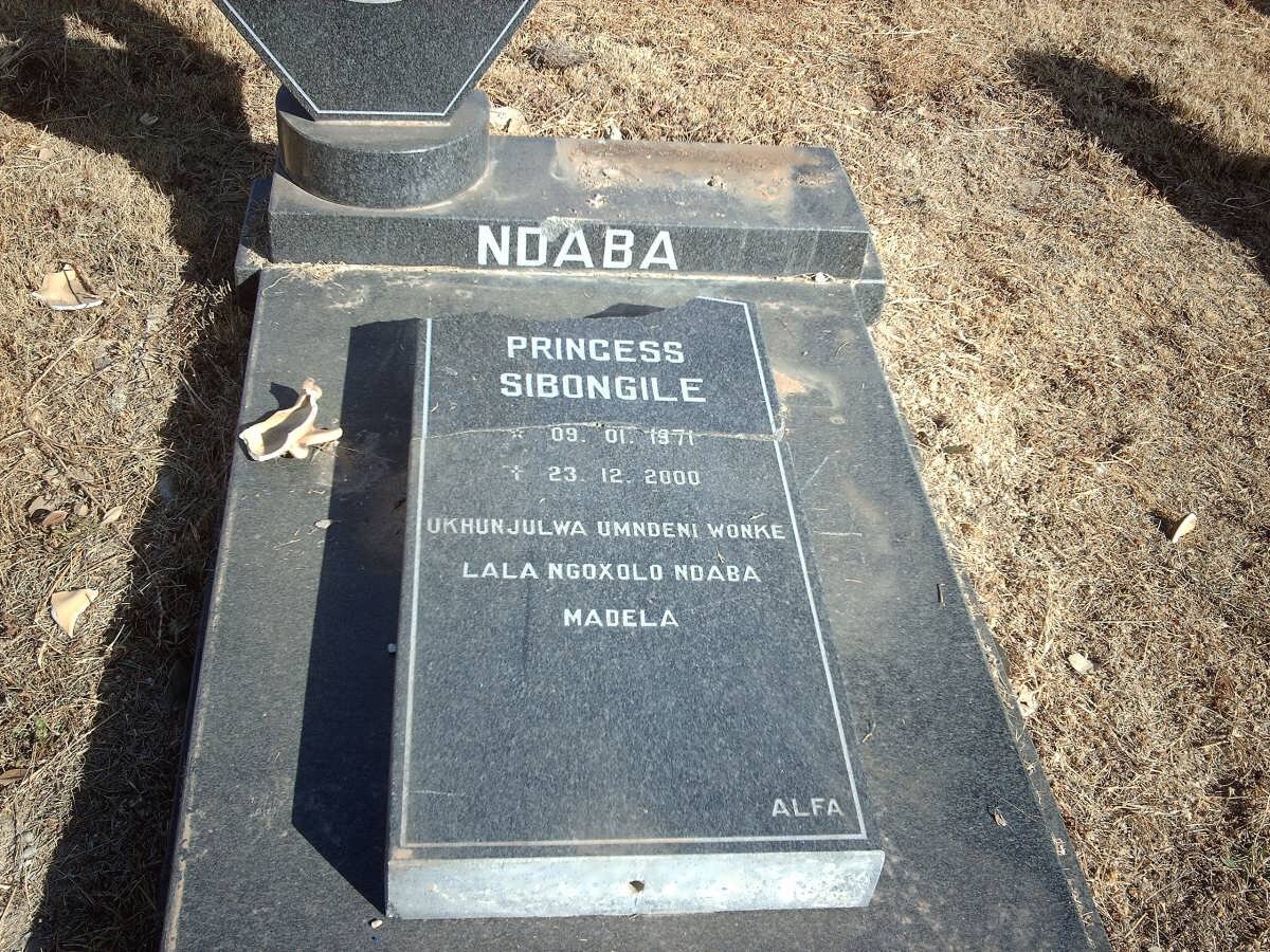 NDABA Princess Sibongile 1971-2000